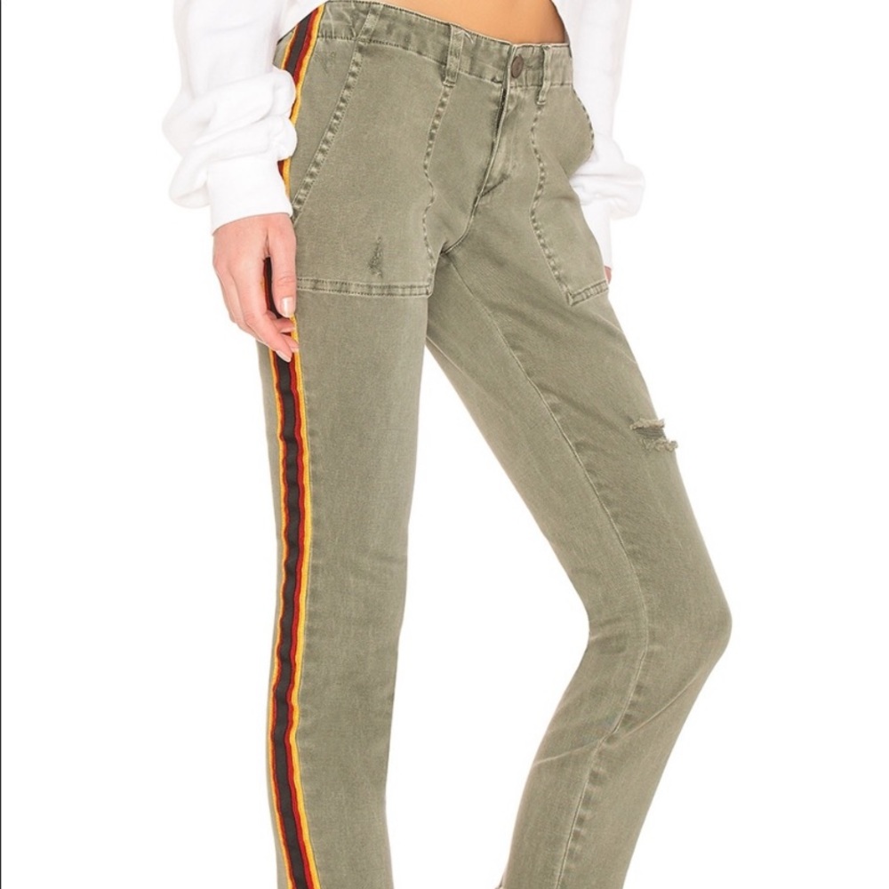 Pam and Gela green cargo pants